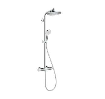 Hansgrohe Crometta - Sprchový set S 240 Showerpipe s termostatem, chrom 27267000