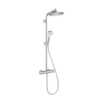 Hansgrohe Crometta - Sprchový set S 240 Showerpipe s termostatem, chrom 27267000