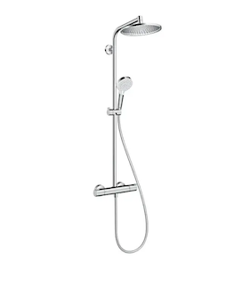 Hansgrohe Crometta - Sprchový set S 240 Showerpipe s termostatem, EcoSmart 9 l/min, chrom 27268000