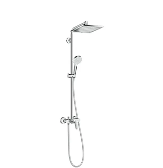 Hansgrohe Crometta - Sprchový set Showerpipe E 240 s baterií, chrom 27284000