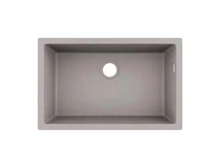 Hansgrohe Dřezy - Podstavný granitový dřez S510-U660, betonová šedá 43432380