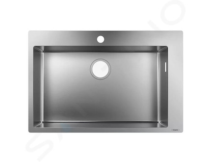 Hansgrohe Dřezy - Vestavný dřez S711-F660, nerezová ocel 43302800