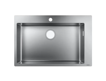 Hansgrohe Dřezy - Vestavný dřez S711-F660, nerezová ocel 43302800