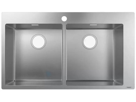 Hansgrohe Dřezy - Vestavný dřez S711-F765, nerezová ocel 43303800