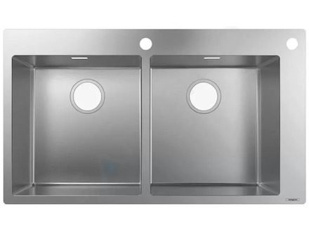 Hansgrohe Dřezy - Vestavný dřez S712-F765, nerezová ocel 43311800