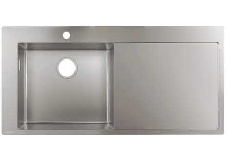 Hansgrohe Dřezy - Vestavný dřez S716-F450, nerezová ocel 43331800