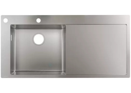 Hansgrohe Dřezy - Vestavný dřez S718-F450, nerezová ocel 43332800