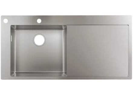 Hansgrohe Dřezy - Vestavný dřez S718-F450, nerezová ocel 43332800