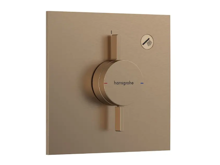 Hansgrohe DuoTurn E - Sprchová baterie pod omítku, kartáčovaný bronz 75617140