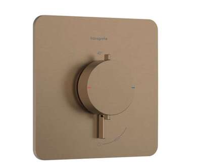 Hansgrohe Ecostat Comfort Q - Termostatická baterie pod omítku, kartáčovaný bronz 33712140