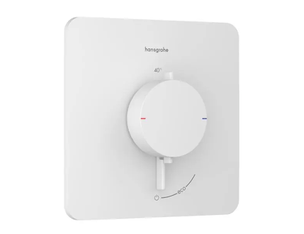 Hansgrohe Ecostat Comfort Q - Termostatická baterie pod omítku, matná bílá 33712700