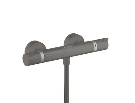 Hansgrohe Ecostat Comfort - Termostatická sprchová baterie, kartáčovaný černý chrom 13116340