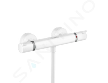 Hansgrohe Ecostat Comfort - Termostatická sprchová baterie, matná bílá 13116700