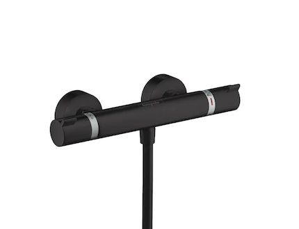 Hansgrohe Ecostat Comfort - Termostatická sprchová baterie, matná černá 13116670