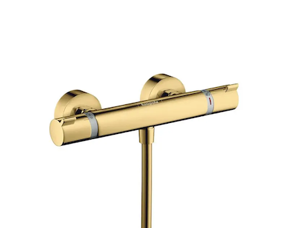 Hansgrohe Ecostat Comfort - Termostatická sprchová baterie, zlatá 13116990