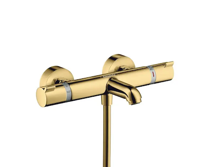 Hansgrohe Ecostat Comfort - Termostatická vanová baterie, leštěný vzhled zlata 13114990