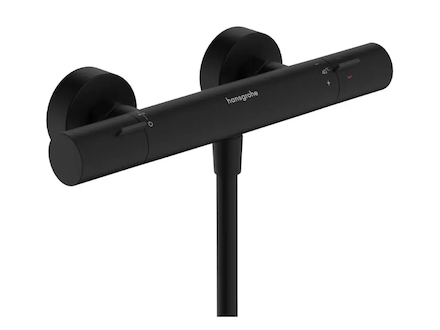Hansgrohe Ecostat Fine - Termostatická sprchová baterie, matná černá 13324670