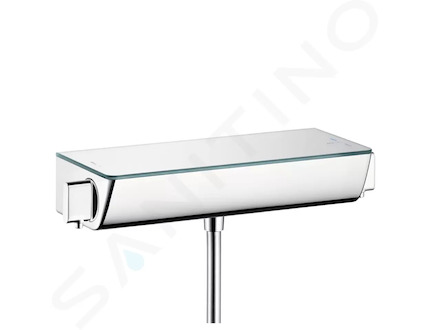 Hansgrohe Ecostat Select - Termostatická sprchová baterie, bílá/chrom 13111400