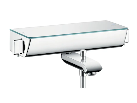 Hansgrohe Ecostat Select - Termostatická vanová baterie, bílá/chrom 13141400