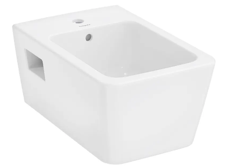 Hansgrohe EluPura Original Q - Závěsný bidet, otvor pro baterii, bílá 60284450
