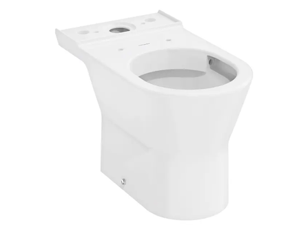 Hansgrohe EluPura Original S - WC kombi mísa, zadní odpad, Rimless, HygieneEffect, bílá 62038450