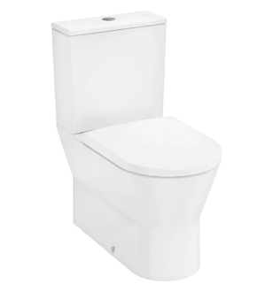 Hansgrohe EluPura Original S - WC kombi se sedátkem SoftClose, vario odpad, AquaChannel Flush, Rimless, bílá 60346450