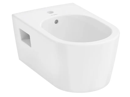 Hansgrohe EluPura Original S - Závěsný bidet, otvor pro baterii, SmartClean, bílá 61171450