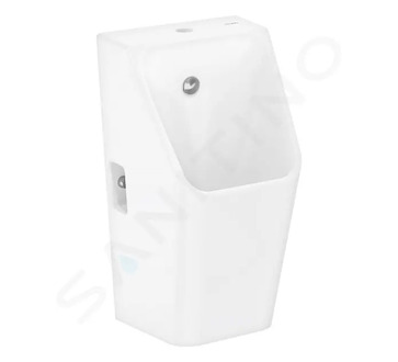 Hansgrohe EluPura Q Original - Pisoár, horní přívod vody, bílá 60128450