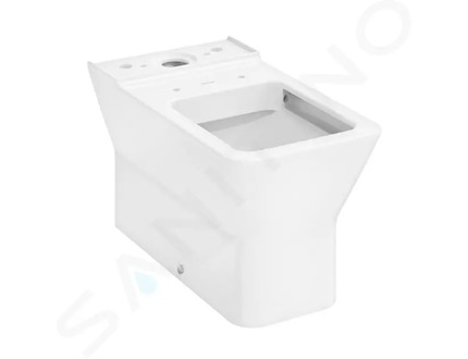 Hansgrohe EluPura Q Original - WC kombi mísa, vario odpad, Rimless, bílá 60137450