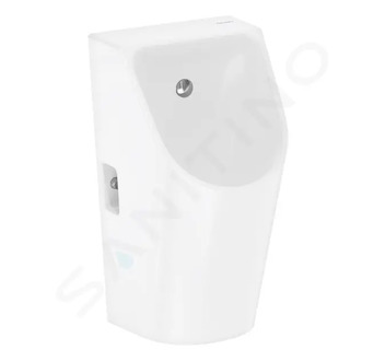 Hansgrohe EluPura S Original - Pisoár, zadní přívod vody, HygieneEffect, bílá 62048450