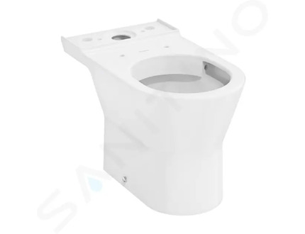 Hansgrohe EluPura S Original - WC kombi mísa, zadní odpad, Rimless, bílá 60265450