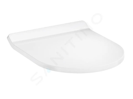 Hansgrohe EluPura S - WC sedátko, SoftClose, Slim, bílá 60200450