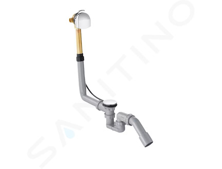Hansgrohe Exafill - Odtoková a přepadová souprava, chrom 58123000