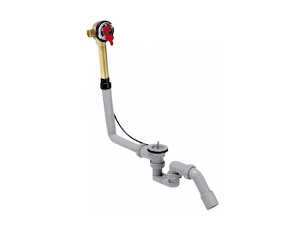 Hansgrohe Exafill - Základní těleso pro vrchní sadu vanového výtoku s odtokovou a přepadovou soupravou pro normální vany 5812518