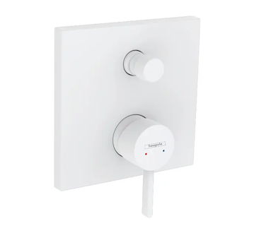 Hansgrohe Finoris - Baterie pod omítku, pro 2 spotřebiče, matná bílá 76415700