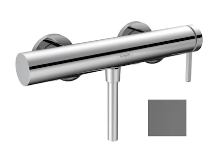 Hansgrohe Finoris - Sprchová baterie, kartáčovaný černý chrom 76620340
