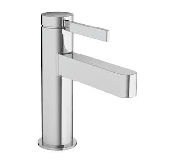 Hansgrohe Finoris - Umyvadlová baterie 100, výpustí Push-Open, EcoSmart, chrom 76010000