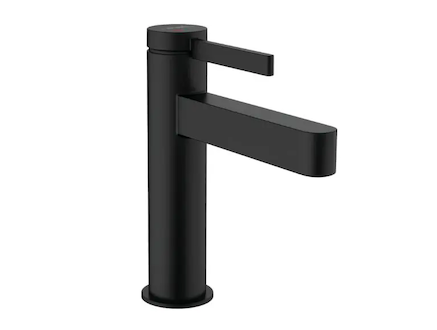Hansgrohe Finoris - Umyvadlová baterie, s výpustí, CoolStart, EcoSmart, matná černá 76025670