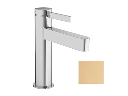 Hansgrohe Finoris - Umyvadlová baterie, s výpustí Push-Open, CoolStart, EcoSmart, kartáčovaný bronz 76024140