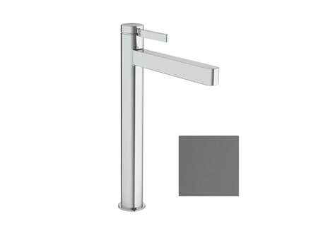 Hansgrohe Finoris - Umyvadlová baterie, s výpustí Push-Open, CoolStart, EcoSmart, kartáčovaný černý chrom 76072340