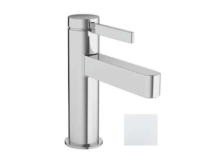 Hansgrohe Finoris - Umyvadlová baterie s výpustí Push-Open, EcoSmart, CoolStart, matná bílá 76012700