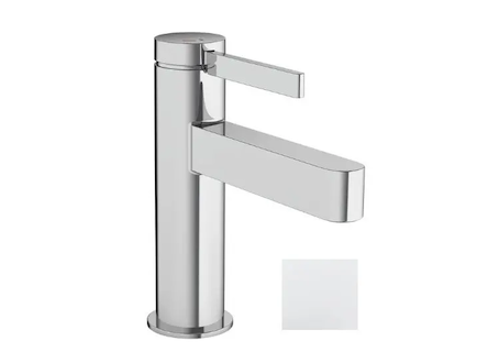 Hansgrohe Finoris - Umyvadlová baterie s výpustí Push-Open, EcoSmart, CoolStart, matná bílá 76012700
