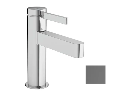 Hansgrohe Finoris - Umyvadlový ventil, EcoSmart, kartáčovaný černý chrom 76013340