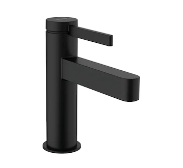 Hansgrohe Finoris - Umyvadlový ventil, EcoSmart, matná černá 76013670