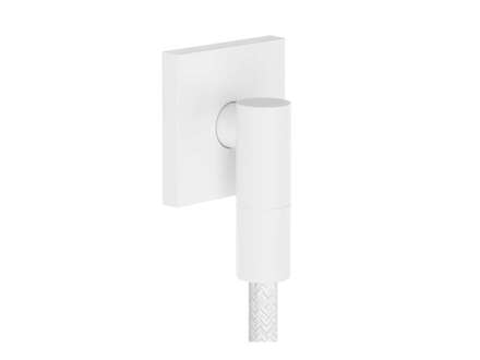 Hansgrohe FixFit Fine E - Nástěnné kolínko, matná bílá 28883700
