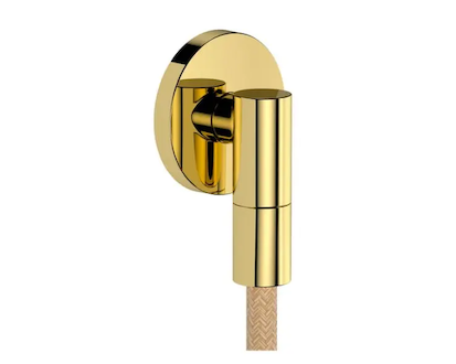 Hansgrohe FixFit Fine S - Nástěnné kolínko, leštěný vzhled zlata 28882990