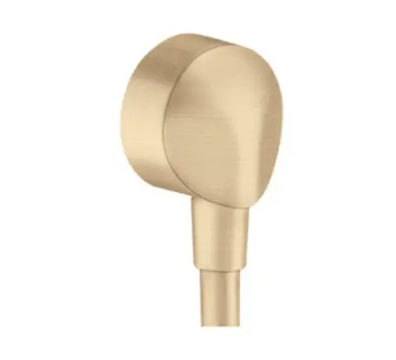Hansgrohe Fixfit - Přípojka hadice E bez zpětného ventilu, kartáčovaný bronz 27454140
