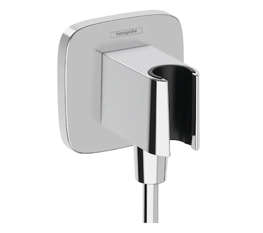Hansgrohe Fixfit - Sprchové kolínko s držákem, chrom 26887000