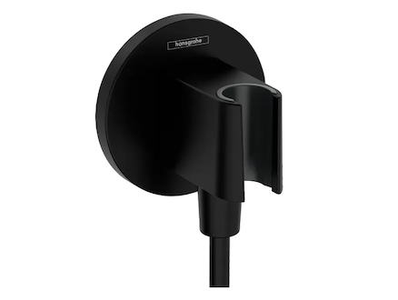 Hansgrohe Fixfit - Sprchové kolínko s držákem, matná černá 26888670
