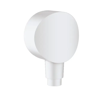 Hansgrohe Fixfit - Sprchové kolínko S se zpětným ventilem, matná bílá 26453700